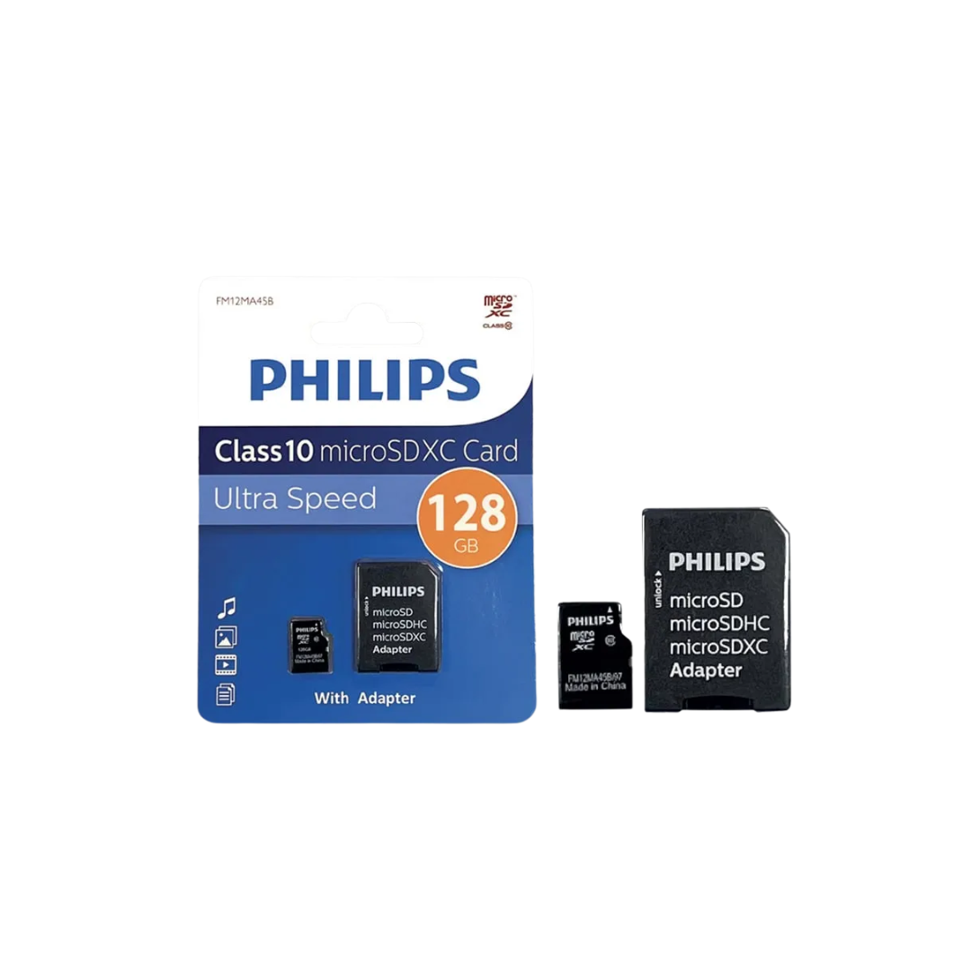 MICRO SD 128GB PHILIPS CL10 FM12MA45B