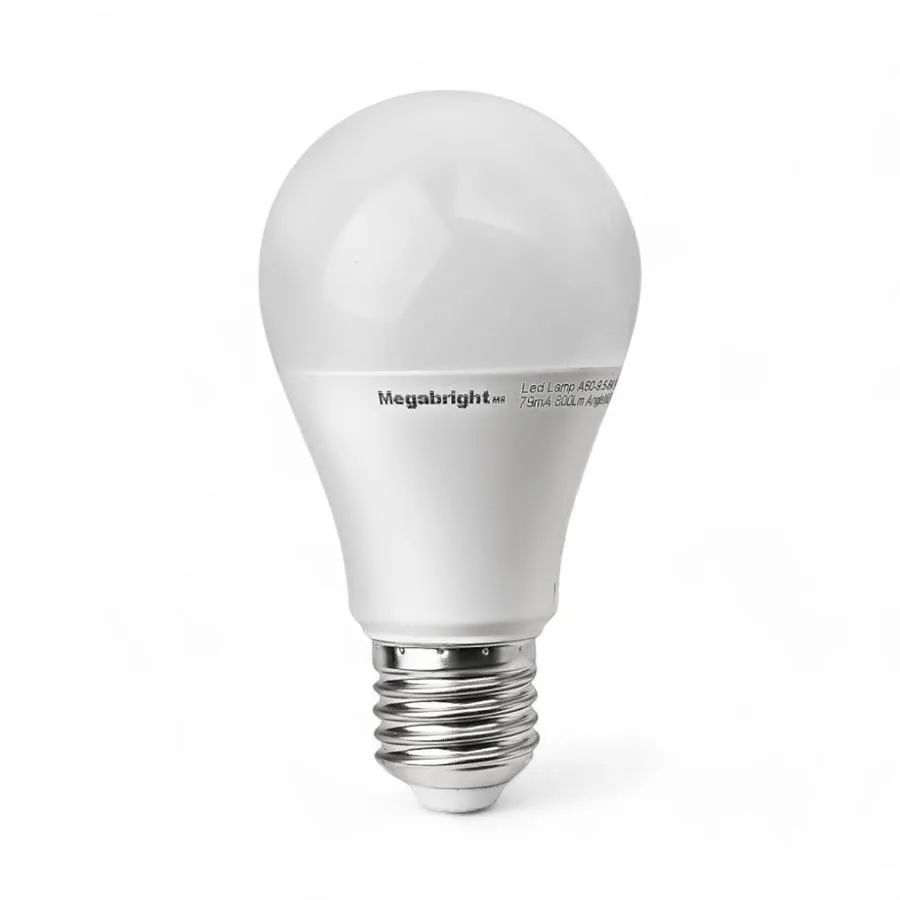 AMPOLLETA LED MEGABRIGHT 9W/6400K