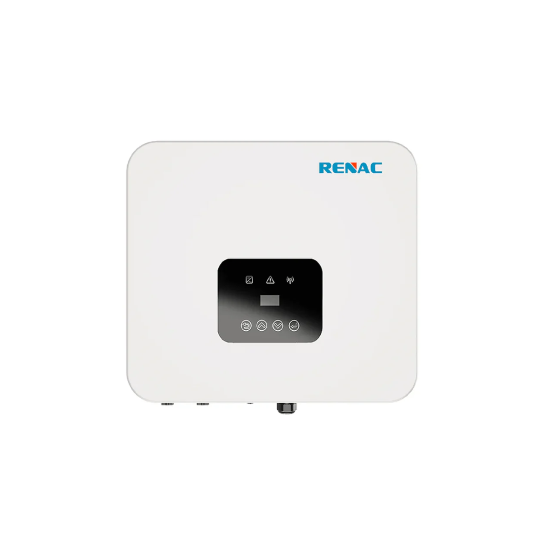 INVERSOR ON GRID RENAC 6kW R1-6K PV MAX 9000W CON PROTECCION AFCI