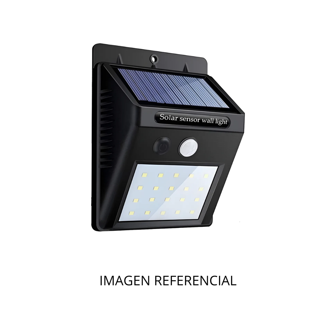 LAMPARA MURO SOLAR 3000K COD.175417