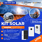 KIT DE ENERGIA SOLAR 6.000W SISTEMA FUERA DE RED (MPPT) INCLUYE INSTALACION (LITIO) - Miniatura 1