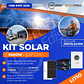 KIT DE ENERGIA SOLAR 5.000W SISTEMA FUERA DE RED (MPPT) INCLUYE INSTALACION (LITIO) - Miniatura 1