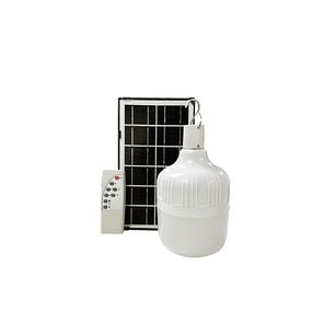 AMPOLLETA SOLAR MULTIUSO 50W C/R PANEL, CABLE USB 350LM