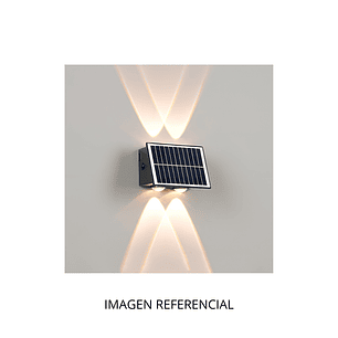LAMPARA MURO SOLAR 12CCT COD.175415