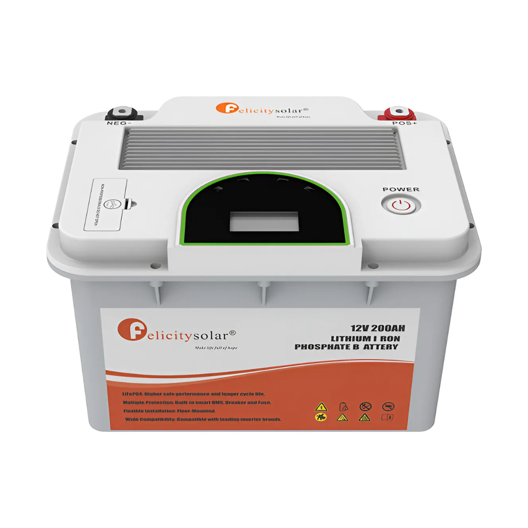 BATERIA DE LITIO FELICITY 12V 200A FLA12200 2.56KW