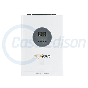 INVERSOR ONDA PURA SUNPRO 3.000W 24VDC 220VAC built in 100A MPPT 60-500V PV MAX. 4.200W
