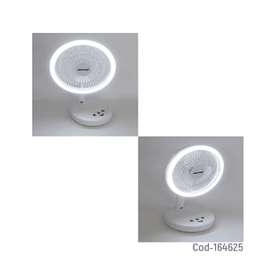VENTILADOR SOBREMESA JORTAN QT-Y15 COD.164625 C/ARO