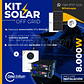 KIT DE ENERGIA SOLAR 8.000W SISTEMA FUERA DE RED (MPPT) INCLUYE INSTALACION (LITIO) - Miniatura 1