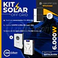 KIT DE ENERGIA SOLAR 6.000W SISTEMA FUERA DE RED (MPPT) INCLUYE INSTALACION (LITIO) - Miniatura 1