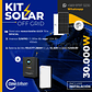 KIT DE ENERGIA SOLAR 30.000W SISTEMA FUERA DE RED (MPPT) INCLUYE INSTALACION (LITIO) - Miniatura 1