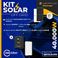 KIT DE ENERGIA SOLAR 40.000W SISTEMA FUERA DE RED (MPPT) INCLUYE INSTALACION (LITIO) - Miniatura 1