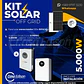 KIT DE ENERGIA SOLAR 5.000W SISTEMA FUERA DE RED (MPPT) INCLUYE INSTALACION (LITIO) - Miniatura 1