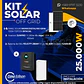 KIT DE ENERGIA SOLAR 25.000W SISTEMA FUERA DE RED (MPPT) INCLUYE INSTALACION (LITIO) - Miniatura 1