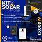 KIT DE ENERGIA SOLAR 15.000W SISTEMA FUERA DE RED (MPPT) INCLUYE INSTALACION (LITIO) - Miniatura 1