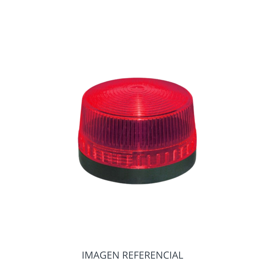 BALIZA LED 2W 12VDC ROJA LTE5061R