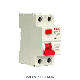 AUTOMATICO DIFERENCIAL 2P 25A 30MA 6KA CNC
