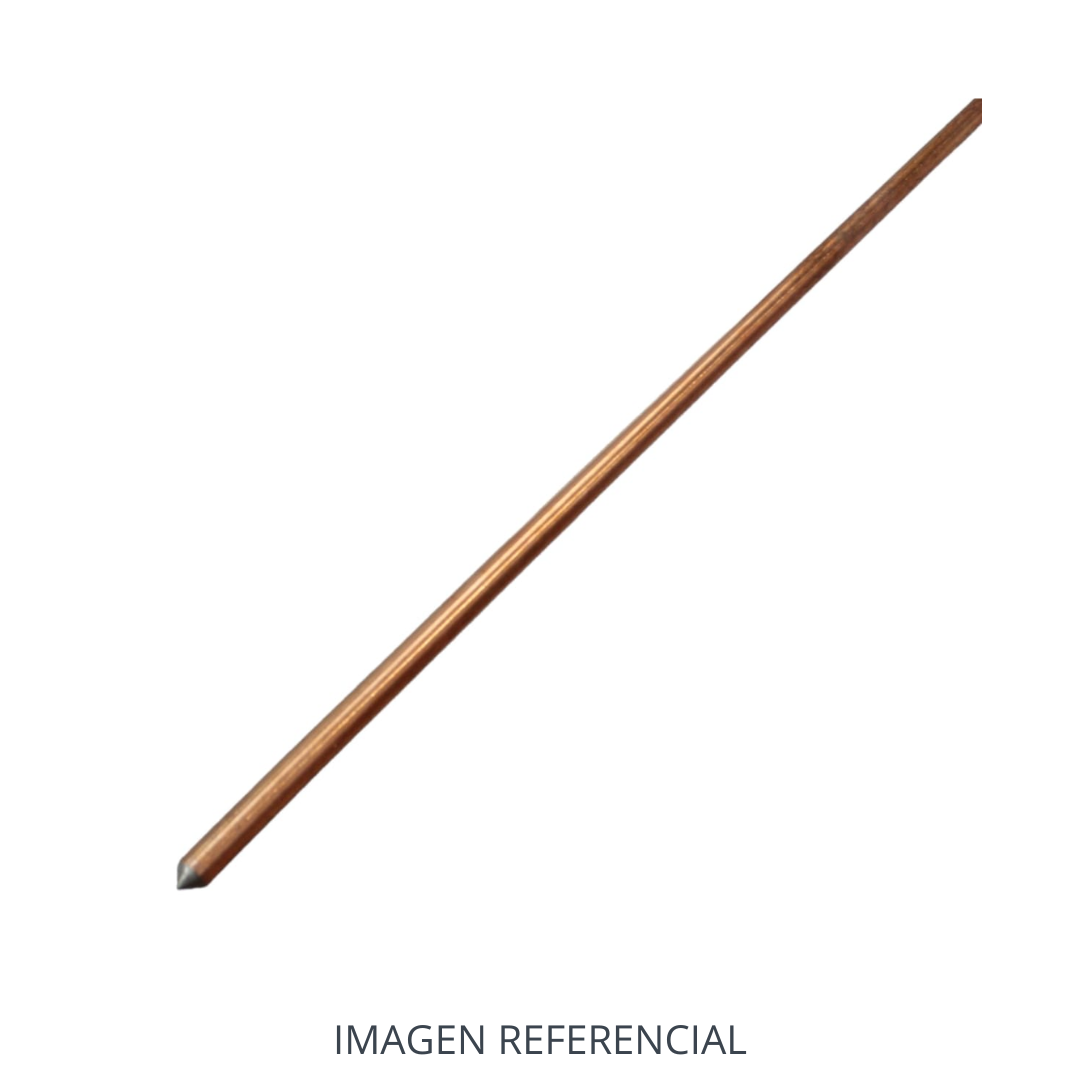 BARRA DE COBRE COPPERWELD 5/8 X 1MTS (13MM)