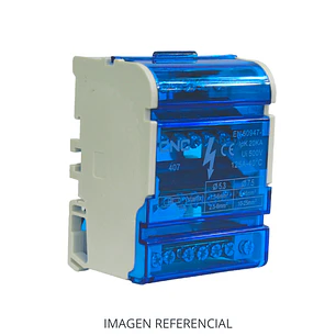 BARRA REPARTIDORA TETRAPOLAR 7P 125A LEXO