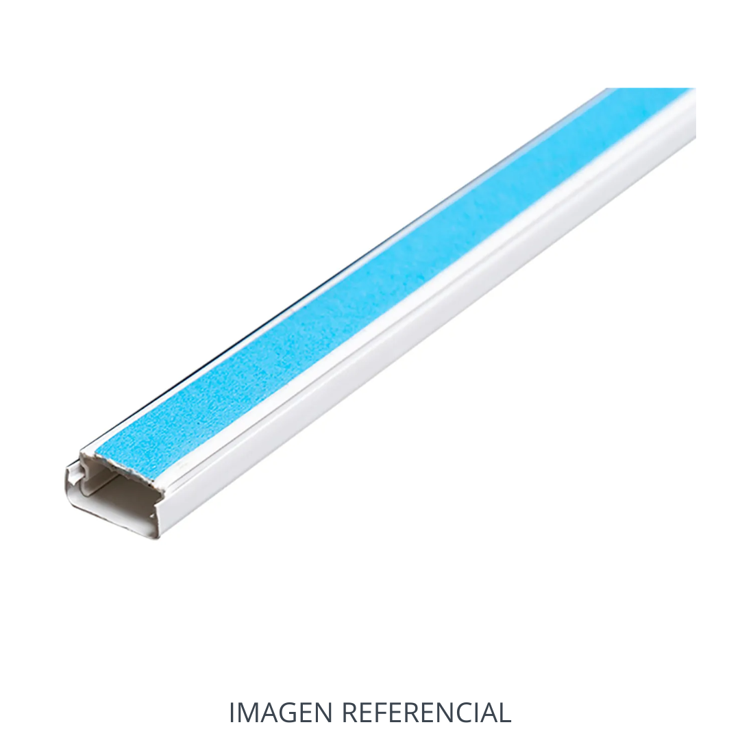 CANALETA PLASTIVA PVC 40X16X20 C/ADHESIVO
