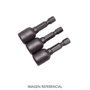 SET 3PCS DADOS MAGNETICOS 10MM HARDEN 550614