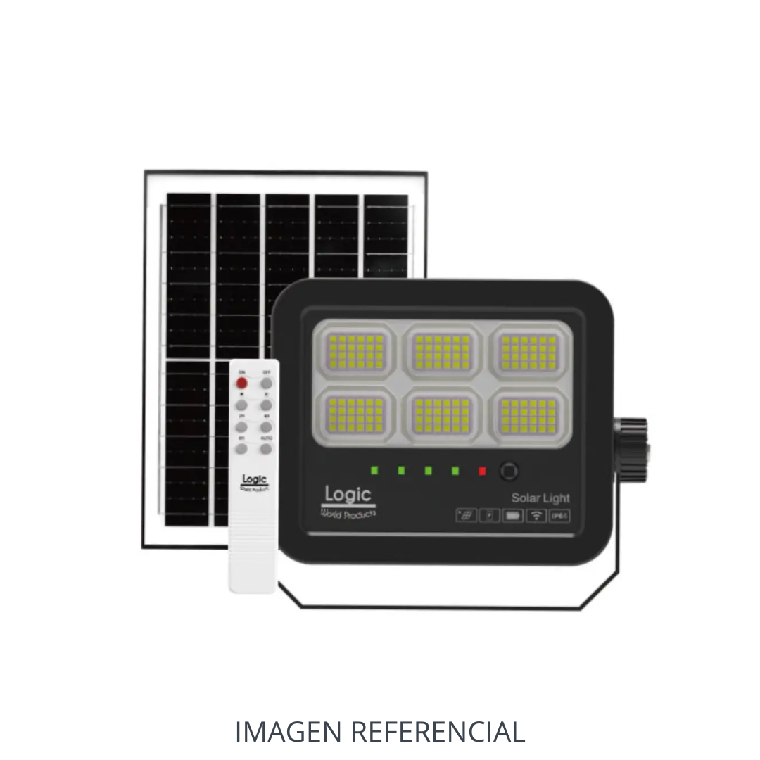 PROYECTOR SOLAR 300W 20AH LOGIC