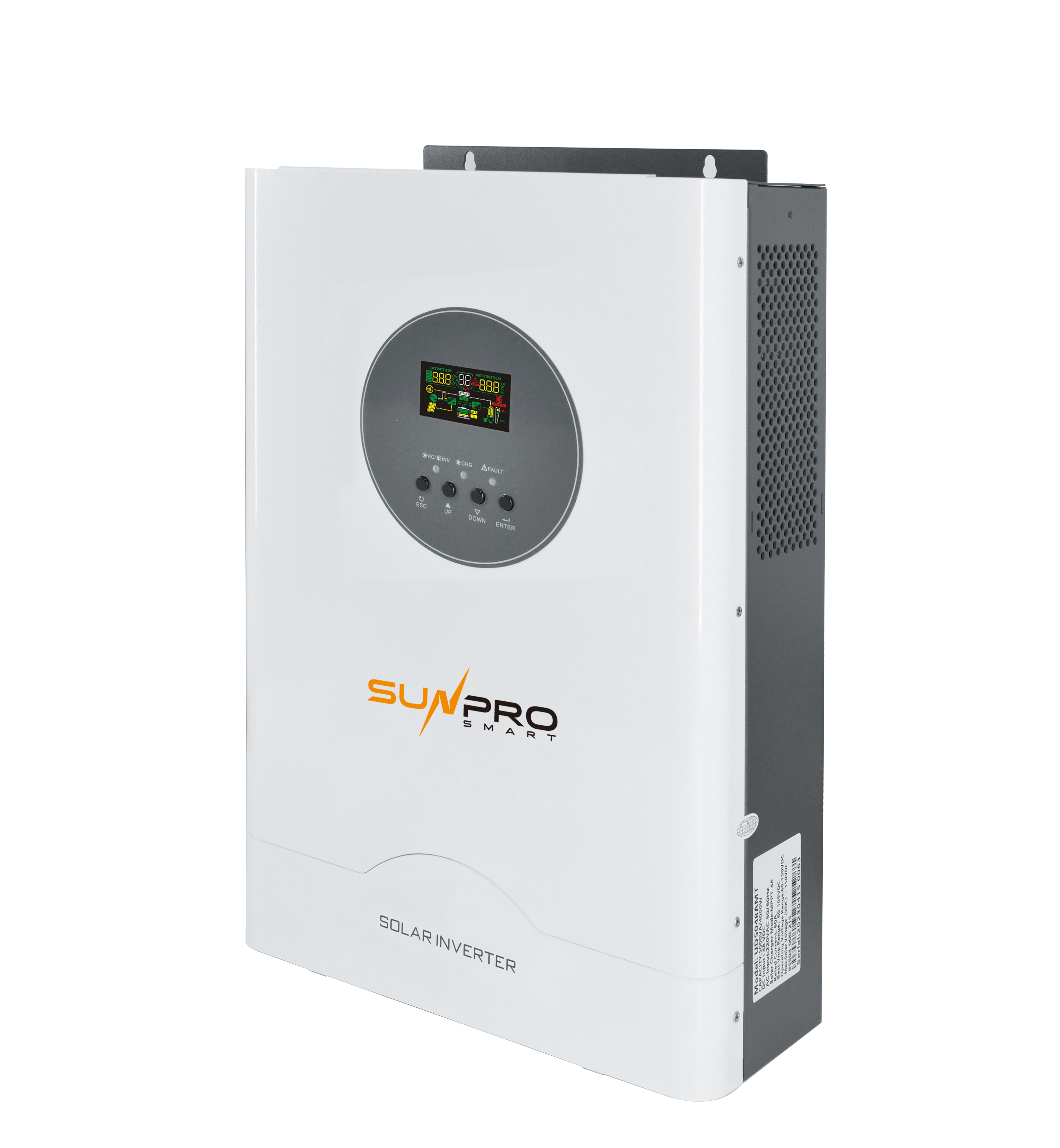 INVERSOR ONDA PURA SUNPRO 4.000W 24VDC 220VAC built in 100A MPPT 60-500V