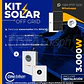 KIT DE ENERGIA SOLAR 3.500W SISTEMA FUERA DE RED (MPPT) INCLUYE INSTALACION (LITIO) - Miniatura 1