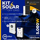 KIT DE ENERGIA SOLAR 5.000W SISTEMA FUERA DE RED (MPPT) INCLUYE INSTALACION (LITIO) - Miniatura 1