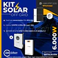 KIT DE ENERGIA SOLAR 6.000W SISTEMA FUERA DE RED (MPPT) INCLUYE INSTALACION (LITIO) - Miniatura 1
