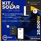 KIT DE ENERGIA SOLAR 20.000W SISTEMA FUERA DE RED (MPPT) INCLUYE INSTALACION (LITIO) - Miniatura 1