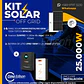 KIT DE ENERGIA SOLAR 25.000W SISTEMA FUERA DE RED (MPPT) INCLUYE INSTALACION (LITIO) - Miniatura 1