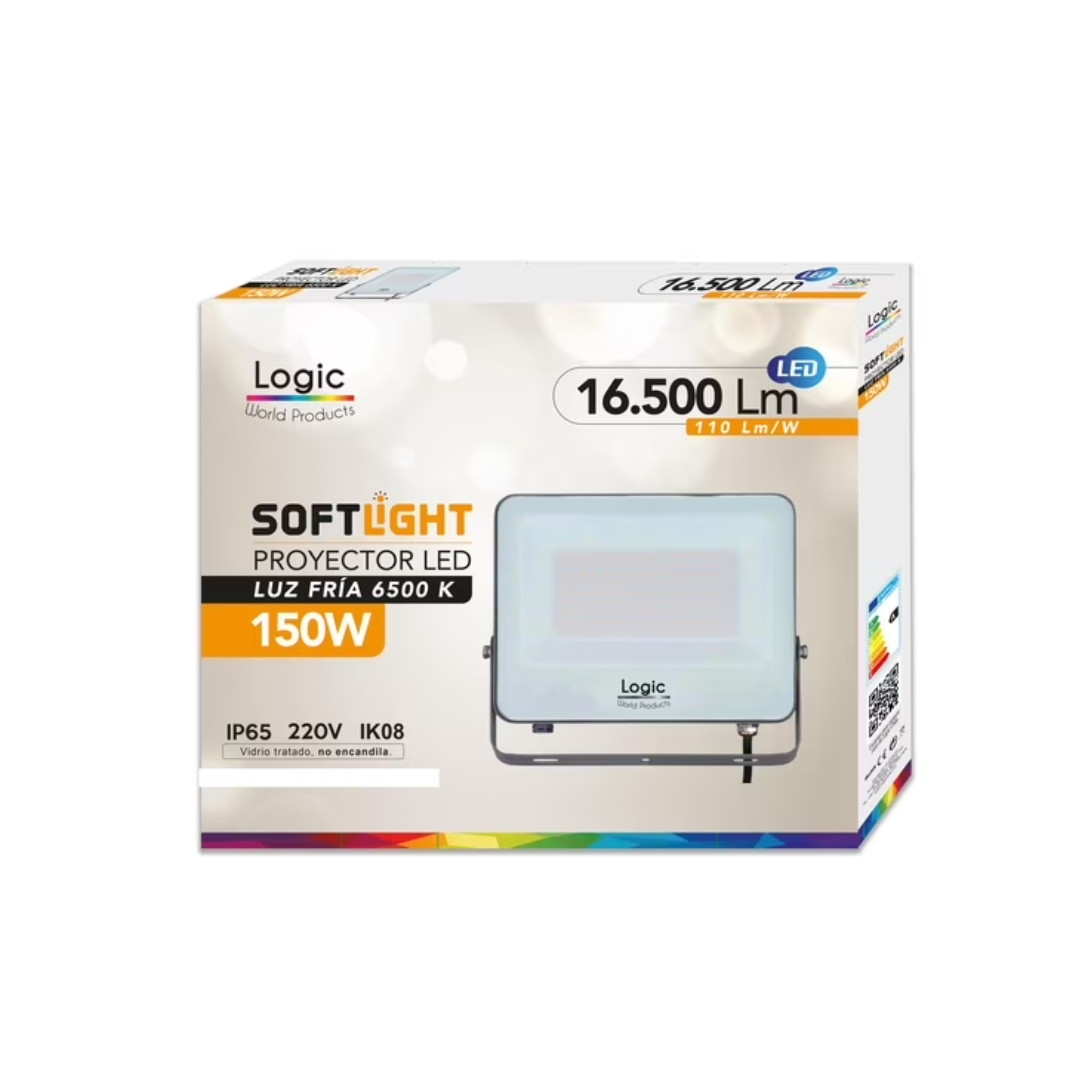 PROYECTOR SOFTLIGHT 150W 6500K LOGIC