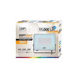 PROYECTOR SOFTLIGHT 100W 6500K LOGIC