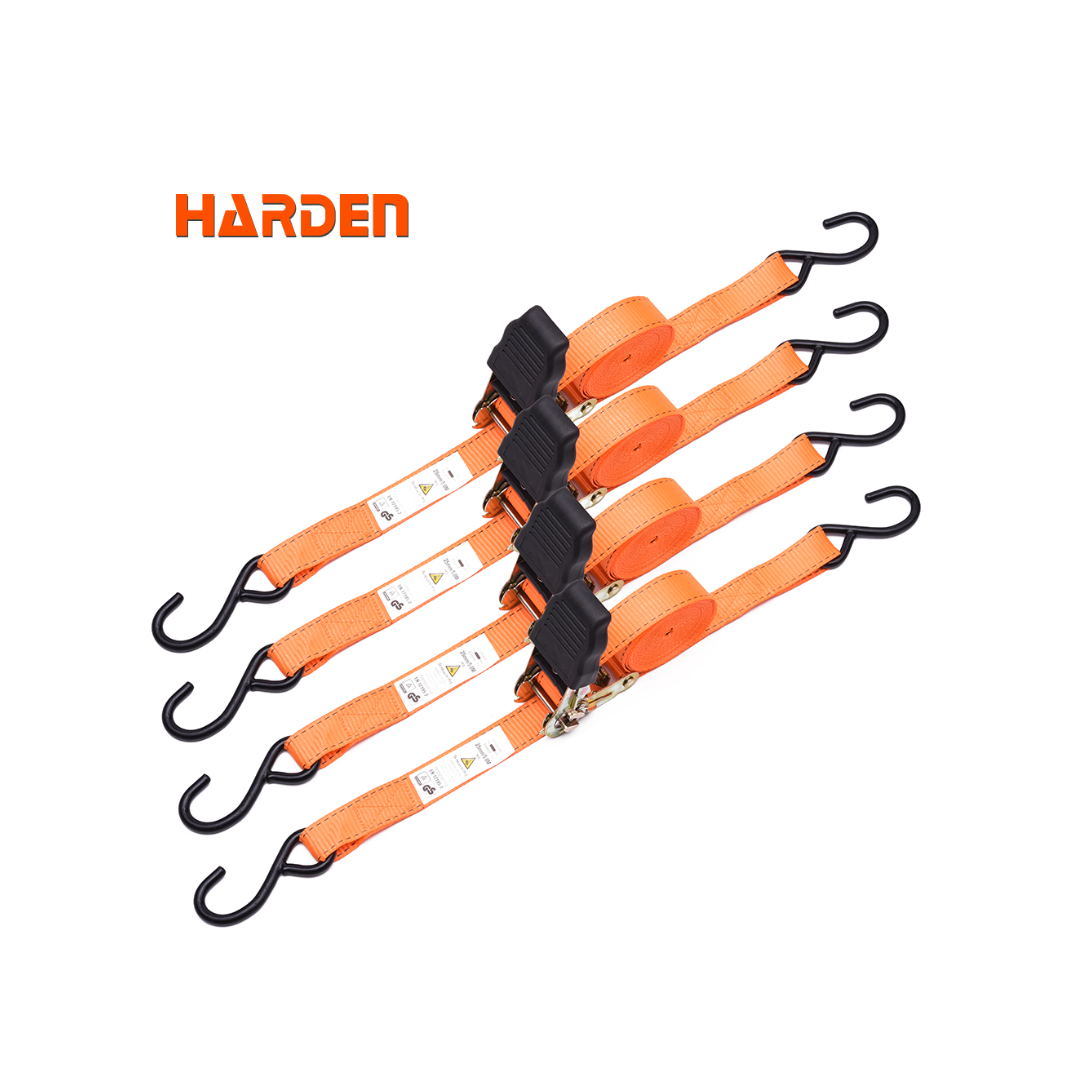 ESLINGAS 4 PIEZAS TIEDOWN 25X5MM 250KG HARDEN 671114