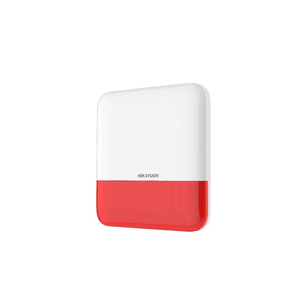 SIRENA INALAMBRICA ROJA PARA AX PRO DS-PS1-E-WB HIKVISION CC6133