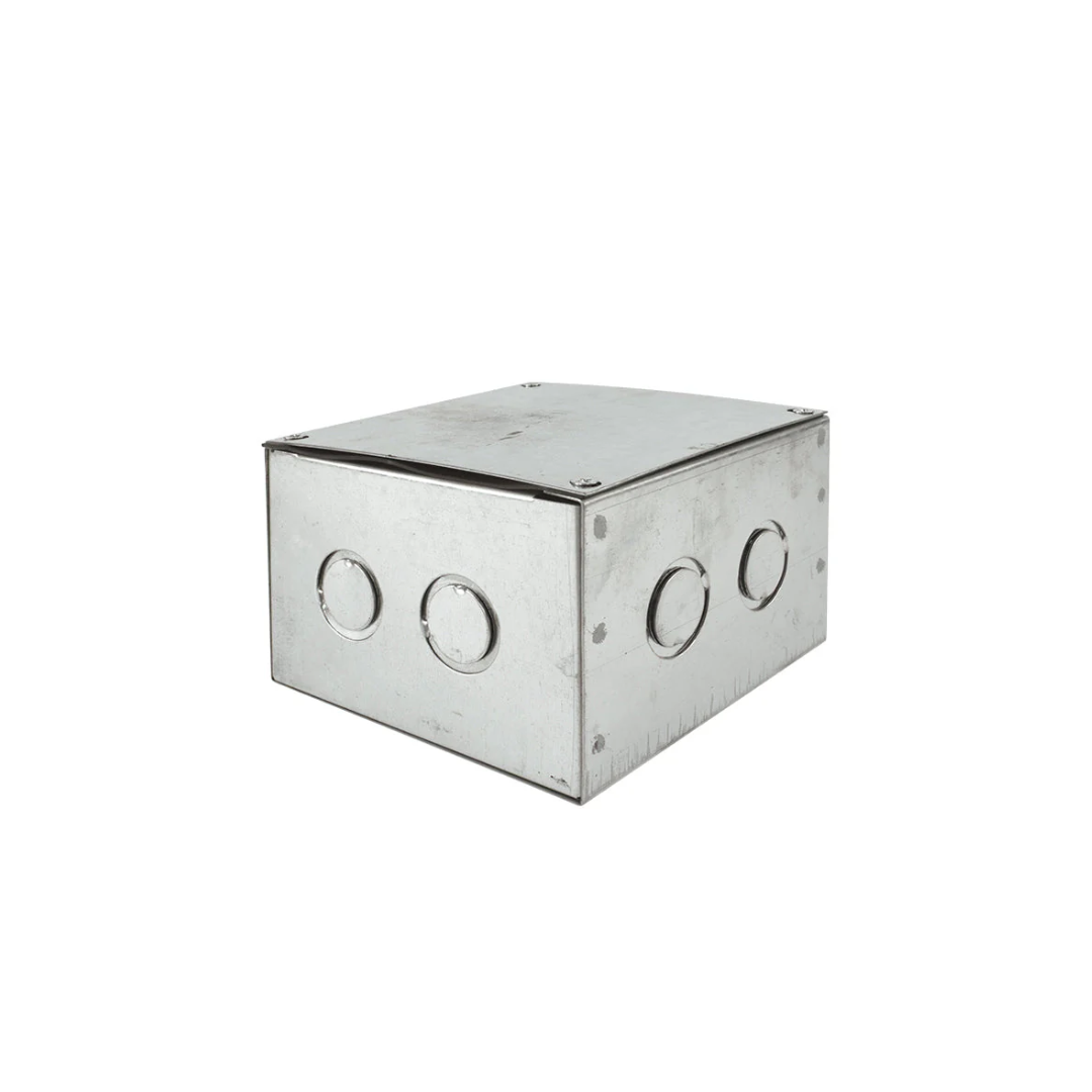 CAJA DE DISTRIBUCION METALICA PREGALVANIZADA 150X150X100MM