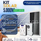 KIT DE ENERGIA SOLAR 5.000W SISTEMA FUERA DE RED (MPPT) INCLUYE INSTALACION (LITIO) - Miniatura 1