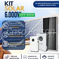 KIT DE ENERGIA SOLAR 6.000W SISTEMA FUERA DE RED (MPPT) INCLUYE INSTALACION (LITIO) - Miniatura 1