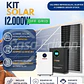 KIT DE ENERGIA SOLAR 12.000W SISTEMA FUERA DE RED (MPPT) INCLUYE INSTALACION (LITIO) - Miniatura 1