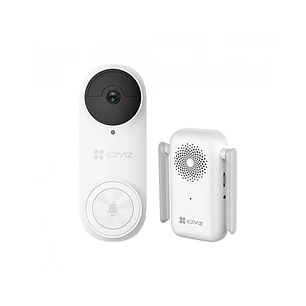 KIT VIDEO PORTERO 2K CON BATERIA IA IR5M CC1069 CS-DB2 (3MP) Ezviz