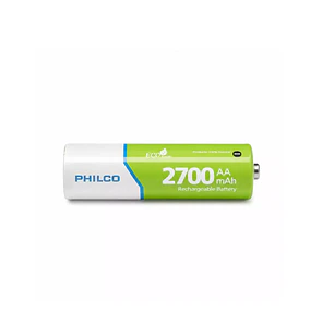 PILAS PRE CARGADAS AA 2700MAH PHILCO