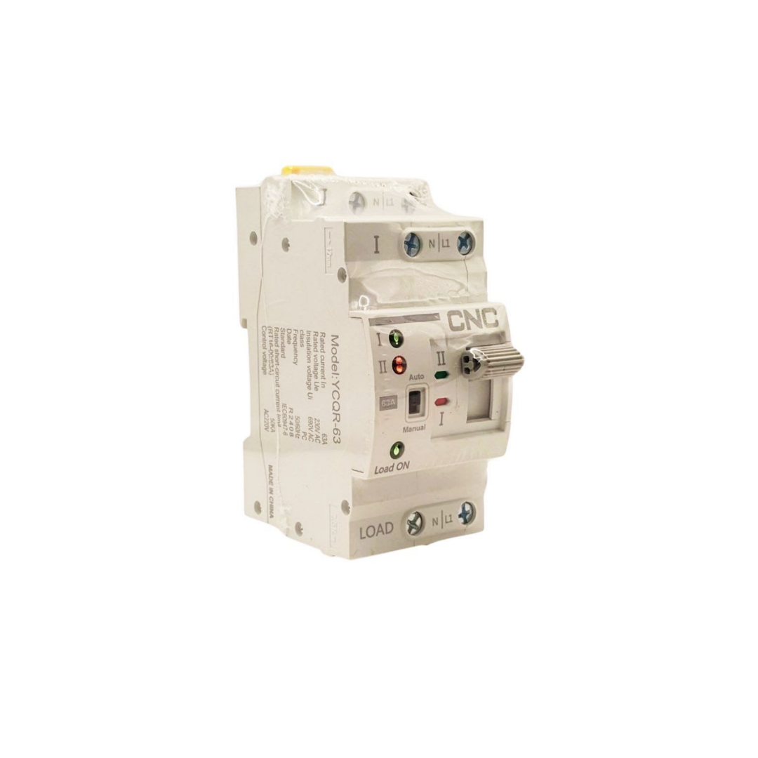 SWITCH ATS YCQR 2P 63A 220VAC CNC 110559