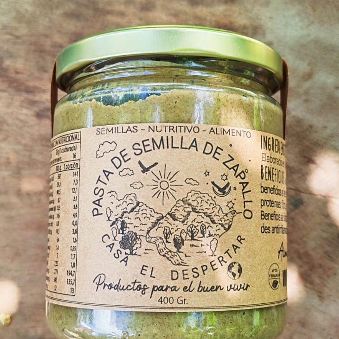 Pasta de Semilla de Zapallo 400g 1