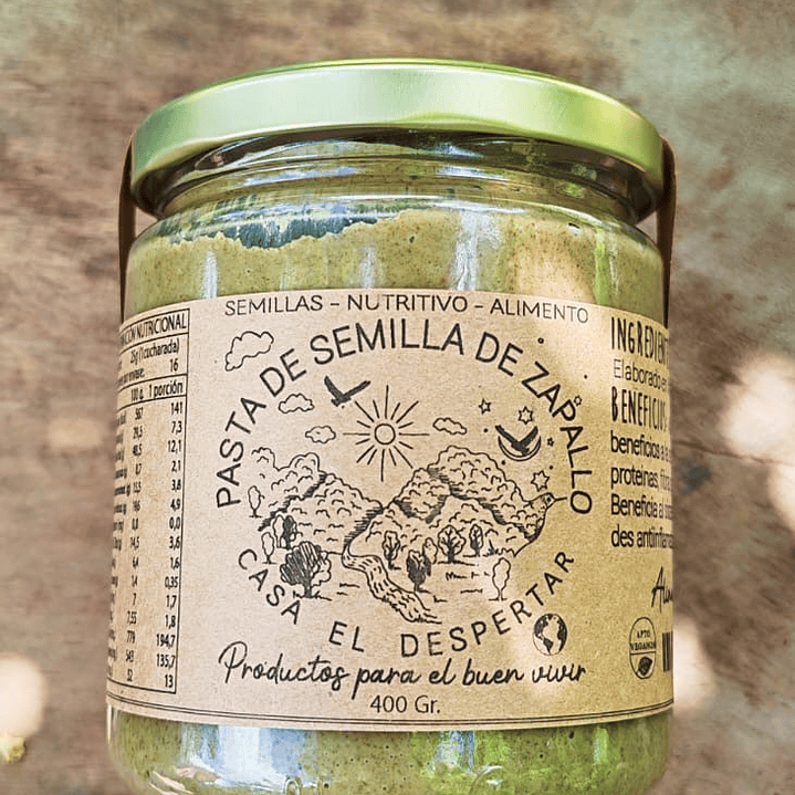 Pasta de Semilla de Zapallo 400g 1