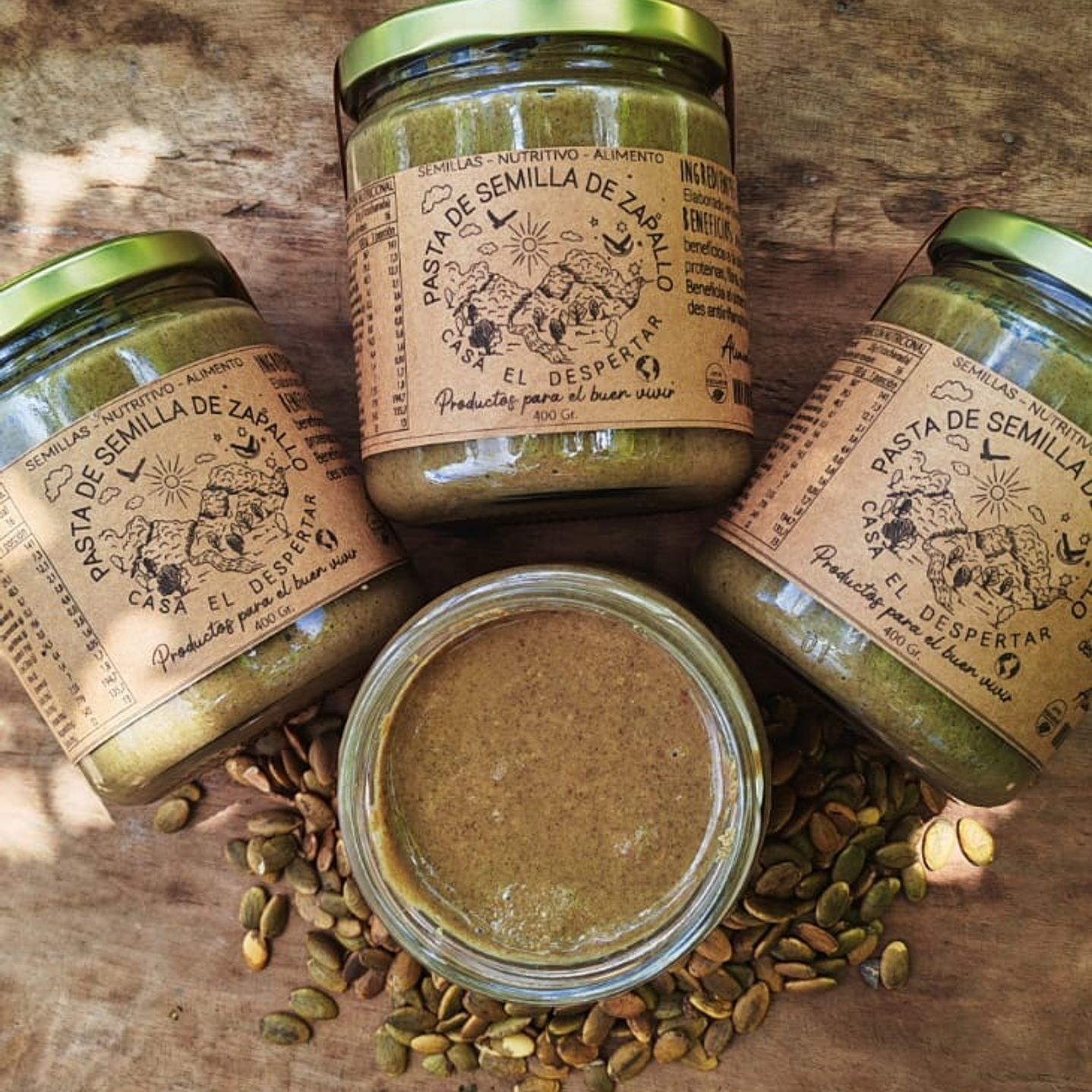 Pasta de Semilla de Zapallo 400g 3