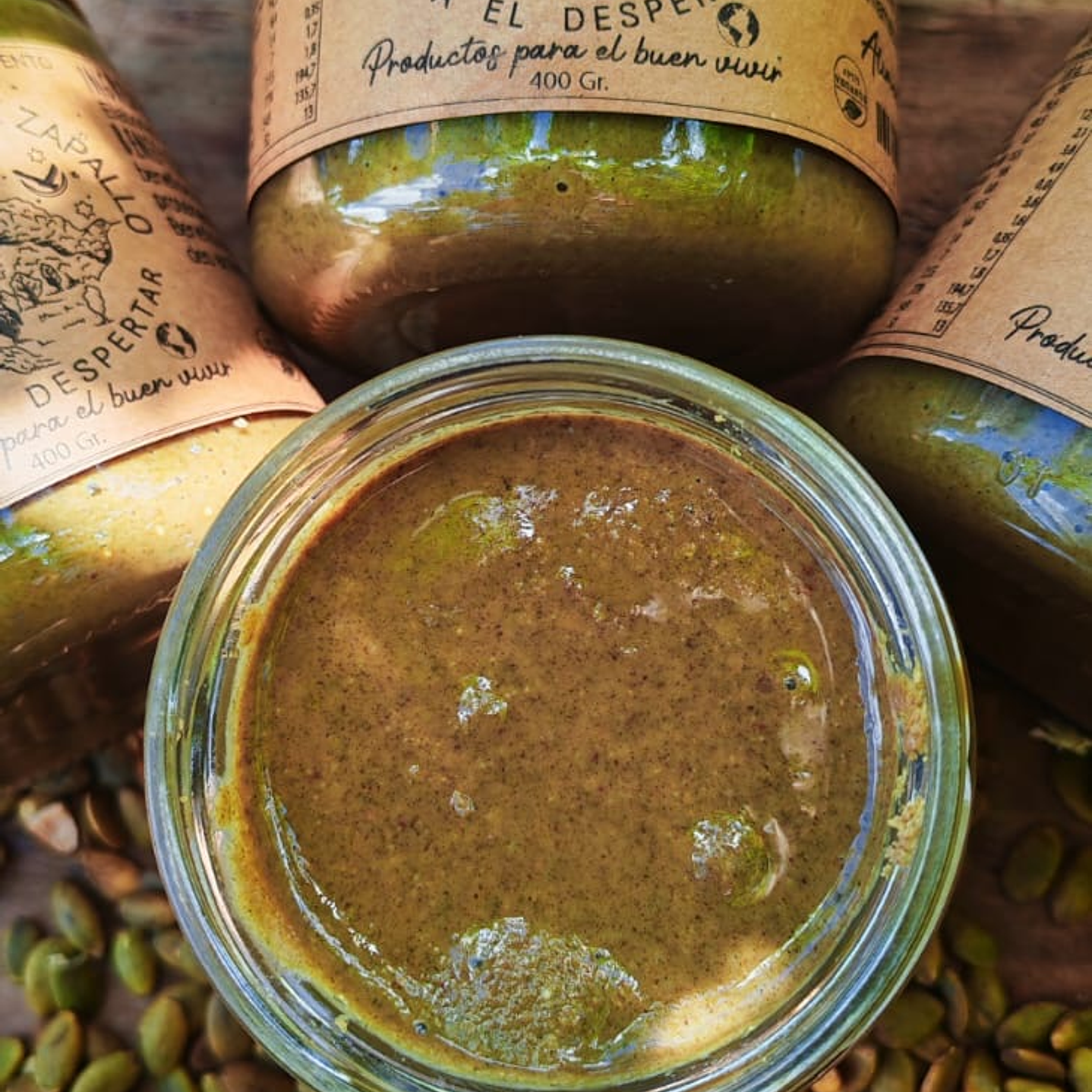 Pasta de Semilla de Zapallo 400g 4