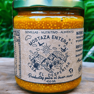 Mostaza Entera 450g