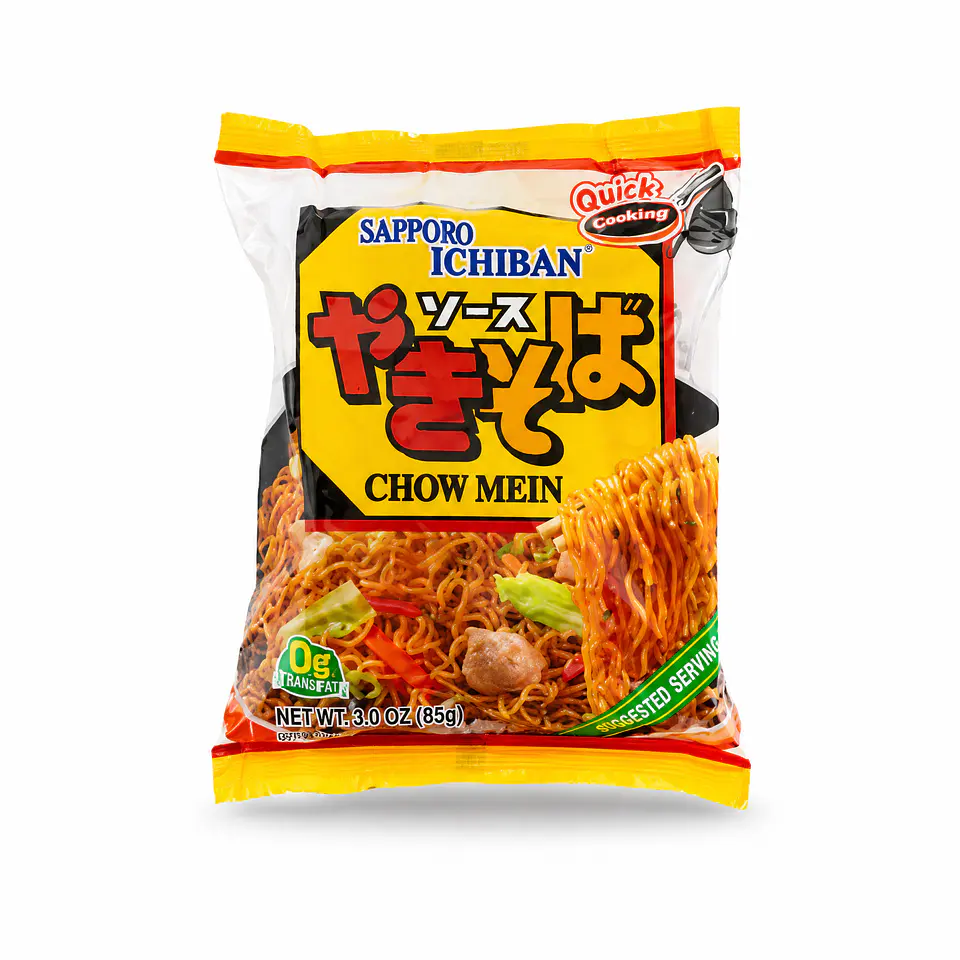 Fideo Deshidratado Yakisoba Sapporo (103 Gr) 1