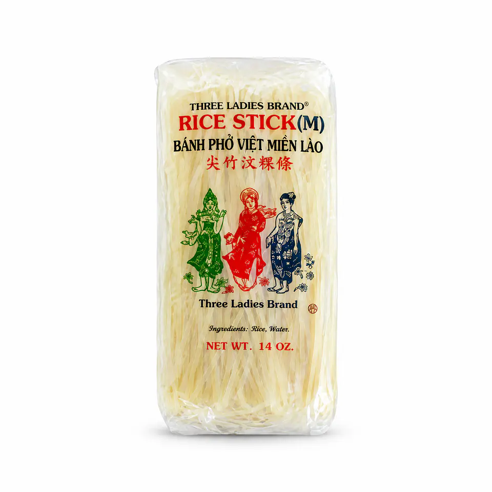 Fideos de Arroz 3 Ladies (390 Gr) 1