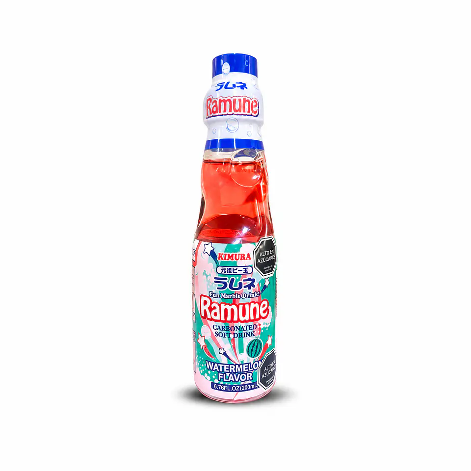 Soda Japonesa Ramune Sabor Sandía 1